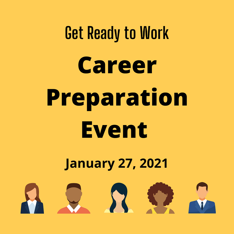 Register for the Career Prep event on January 27, 2021