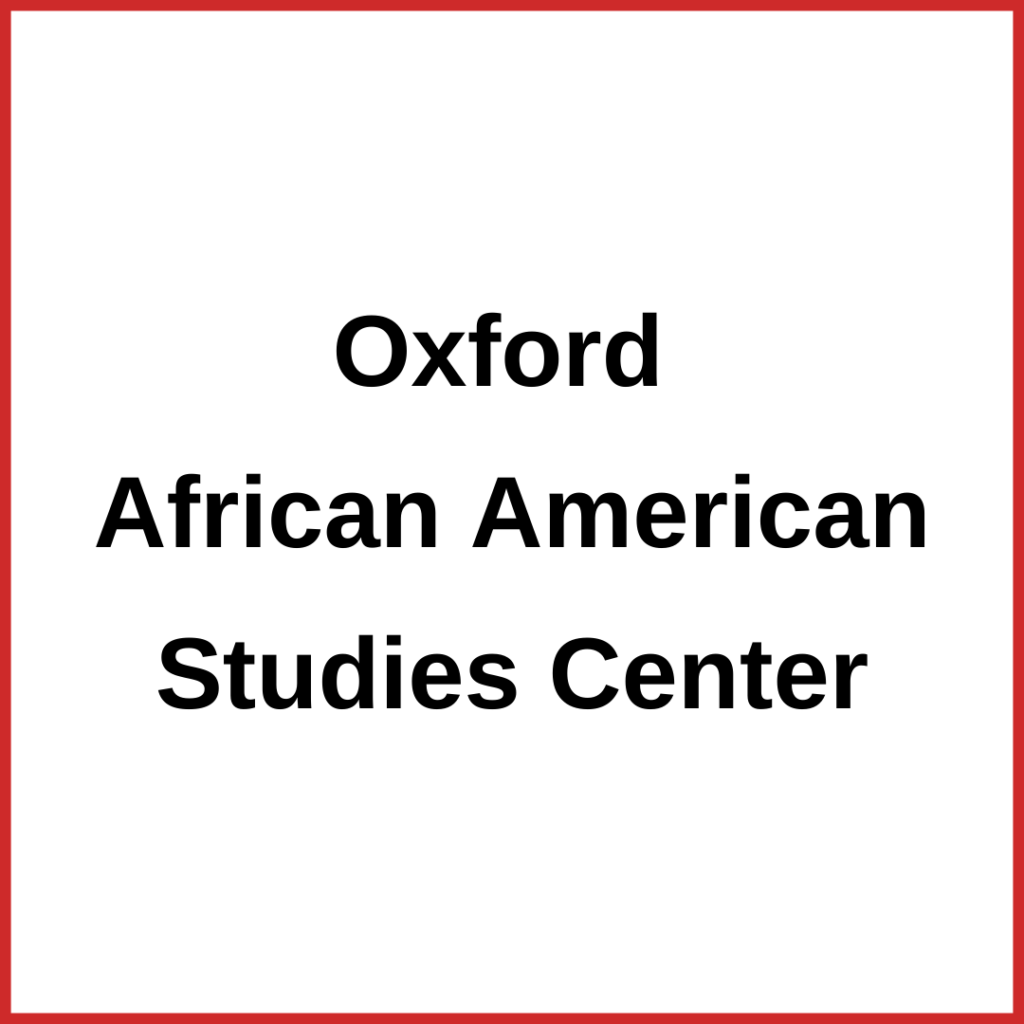 Oxford African American Studies Center image