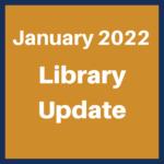 Library Update for January 2022 - Covid testing