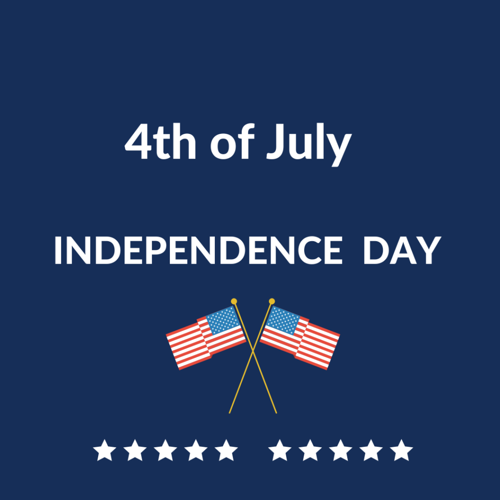 D.A. Hubbard library closured for Independence Day on July 4, 2023